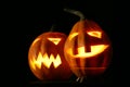 Halloween Pumpkins Royalty Free Stock Photo