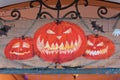 Halloween pumpkins Royalty Free Stock Photo
