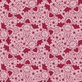 Halloween rabbit vampire seamless cartoon pattern for wrapping and clothes print and kids and fabrics