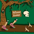 Halloween runner