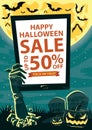 Halloween Sale background