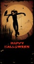 Halloween Scarecrow Royalty Free Stock Photo