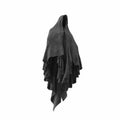 Halloween scary ghost dementor character isolated on white background. Royalty Free Stock Photo