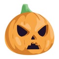 halloween scary pumpkin Royalty Free Stock Photo