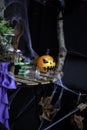 Halloween scary pumpkin Royalty Free Stock Photo