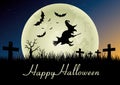 Halloween scene Royalty Free Stock Photo
