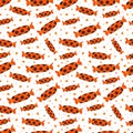 Halloween seamless pattern with candys. Halloween sweets. Royalty Free Stock Photo