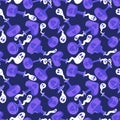 Halloween seamless witch poison bottle pattern for wrapping paper and fabrics and linens and kids clothes print