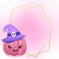 Halloween series jack o lantern background