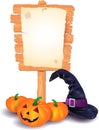 Halloween signboard