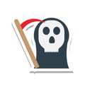 Halloween, skull Color Isolated Vector icon which can be easily edit or modified