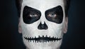 Halloween skull man