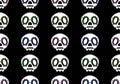 Halloween skulls seamless cartoon flower doodle pattern for wrapping paper and clothes print and kids and fabrics