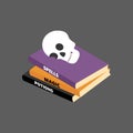 Halloween spell book Royalty Free Stock Photo