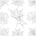 Halloween spider webs. Web dividers