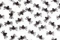 Halloween - Spiders - Seamless Background Pattern Royalty Free Stock Photo