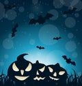 Halloween Spooky Dark Background