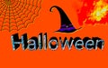 Halloween Spooky Fire Grunge Background Or Texture. Royalty Free Stock Photo