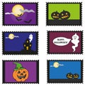 Halloween stamps