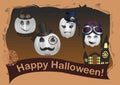 Halloween in steampunk style Royalty Free Stock Photo