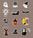 Halloween stickers