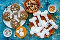 Halloween sweets and treats Royalty Free Stock Photo