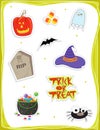 Halloween Symbols Royalty Free Stock Photo