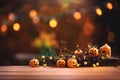 Halloween Table Top: Decorations, Enchanting Bokeh, and Haunting Background