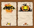 Halloween textured backgrounds 1 Royalty Free Stock Photo