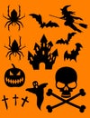 Halloween Theme! Vector images...(clip art) Royalty Free Stock Photo