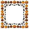 Halloween themed borders and frames Royalty Free Stock Photo