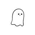 Halloween tiny ghost.