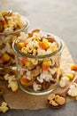 Halloween trail mix Royalty Free Stock Photo