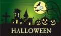 Halloween vector banner Royalty Free Stock Photo