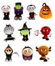 Halloween vector characters