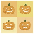 Halloween Vector Icon set Royalty Free Stock Photo