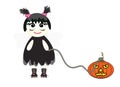 Halloween vector illustration Royalty Free Stock Photo