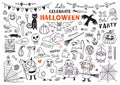 Halloween Vector Set of Design Elements