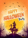 Halloween party. Poster