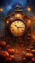 Halloween wall mural - Mysterious Magic Mirror