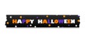 Halloween washi tape strip Royalty Free Stock Photo