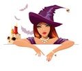 Halloween witch Royalty Free Stock Photo