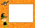 Halloween witch card