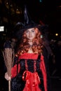 Halloween witch costume on Santa Monica Blvd. West Hollywood