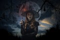 Halloween mystery concept Royalty Free Stock Photo