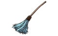 A vector illustration of a witchs broomstick,halloween witches broomstick vector symbol icon design