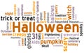 Halloween Word Cloud