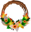 Halloween wreath