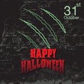 Halloween background banners of cheerful pumpkins. Royalty Free Stock Photo