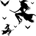 Halloweens jpg image with SVG cut file cut file for circuit and silhouette